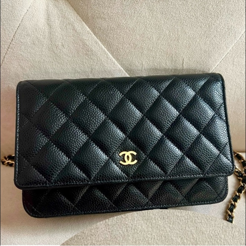 Classic🔥Chanel Caviar WOC crossbody Bag - Picture 1 of 11